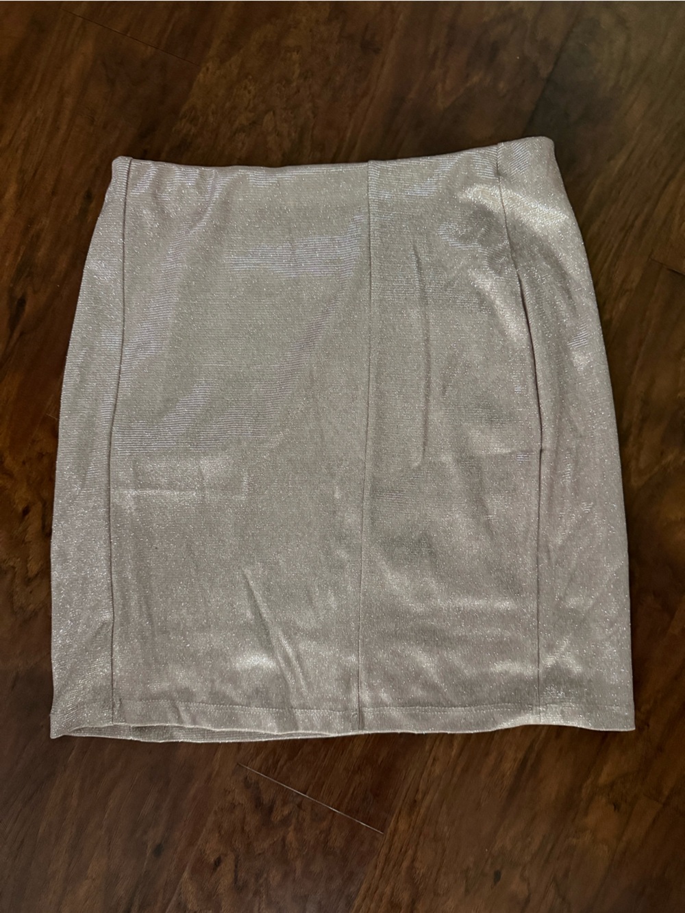 Bershka Sparkling Light Pink Mini Skirt